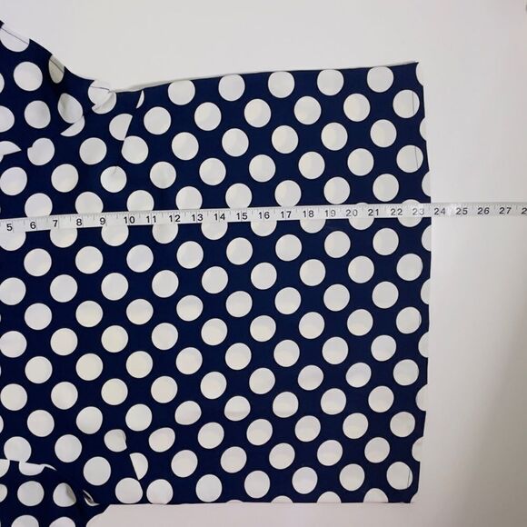 Forever 21 polka dot short sleeve top size S - Picture 5 of 6